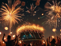 跨年活动，迎接新年的狂欢盛宴，新年的狂欢盛宴，跨年活动盛